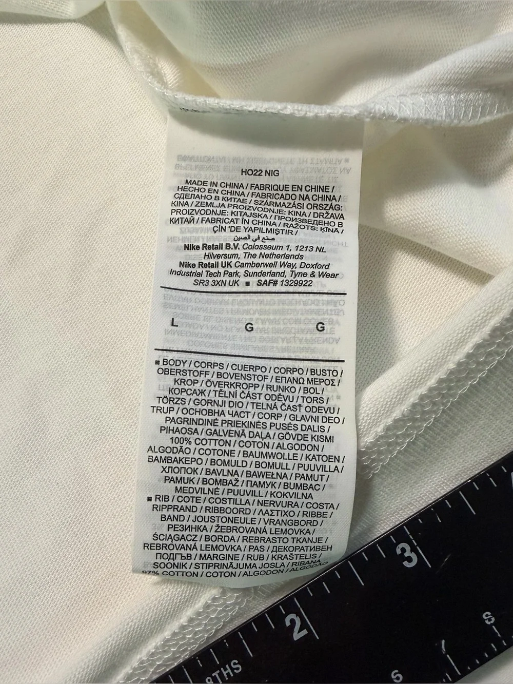 Nike comes partial